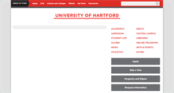 Desktop Screenshot of hartford.edu